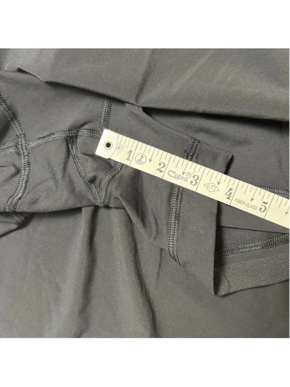 Lululemon Hotty Hot High Rise Skirt Long Black Womens 4 Skort Built In Shorts